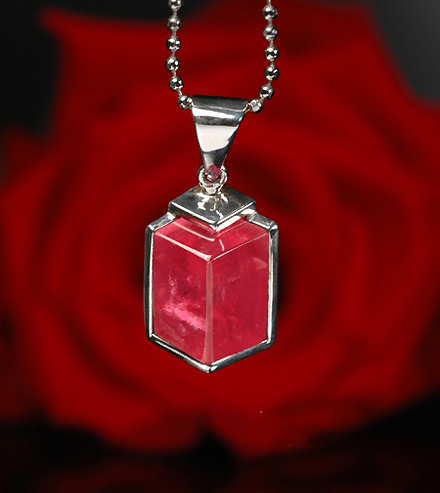 コロラド産ロードクロサイトペンダント