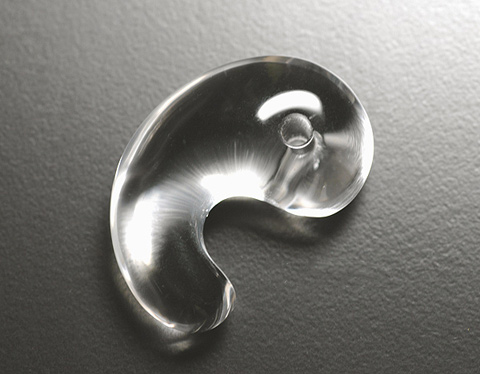 水晶古代勾玉の画像