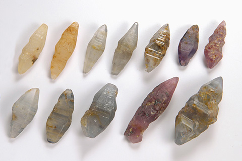 サファイア結晶原石