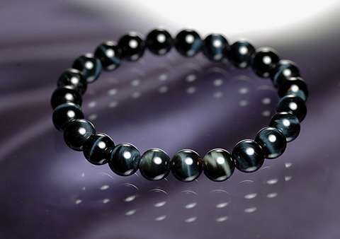 ブルータイガーアイのブレスレット