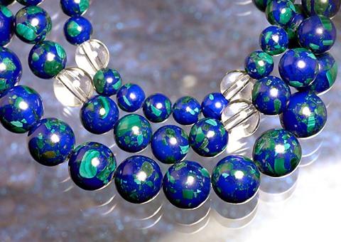 アズロマラカイトのブレスパーツ